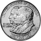 Image shows the front of the half dollar.