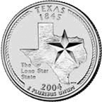 Reverse: Texas Quarter