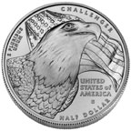 The back of the coin shows a real eagle, with standard inscriptions.