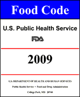Front cover of FDA 2009 Food Code