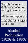 Prohibition of Alcohol (1920s and 1930s) (ARC ID 298495)