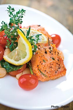 Baked Salmon Dijon