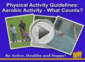 what counts as aerobic activity