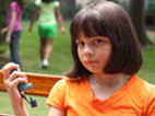 image of Girl with inhaler 