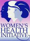 image of Women's Health Initiative logo with three women's heads  