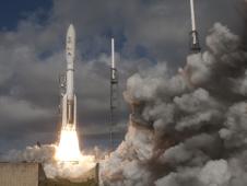 The United Launch Alliance Atlas V rocket lifts off with NASA's Mars Science Laboratory