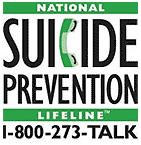 Suicide Prevention Lifeline 1-800-273-TALK