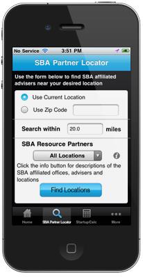 Download the SBA iPhone app