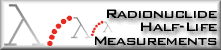 Radionuclide Half-Life Measurements main page