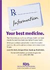 Information, your best medicine - public service announcement