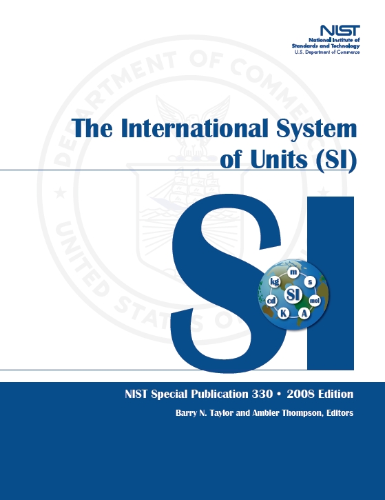 Cover of NIST Special Publication 330