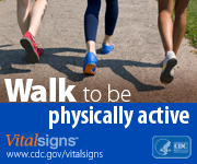 Walk for better health. 