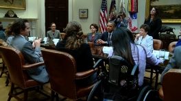 President Obama Engages with Youth with Disabilities