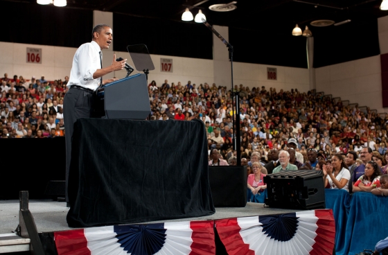President Barack Obama delivers remarks on college affordability at UNLV (June 7, 2012) 