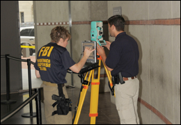 Members of our Evidence Response Team set up their crime scene equipment after the June 10 shootings at the Holocaust Memorial Museum in D.C.