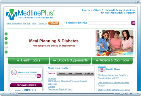 MedlinePlus tour 