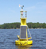 monitoring equipment in the bay