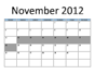 November calendar