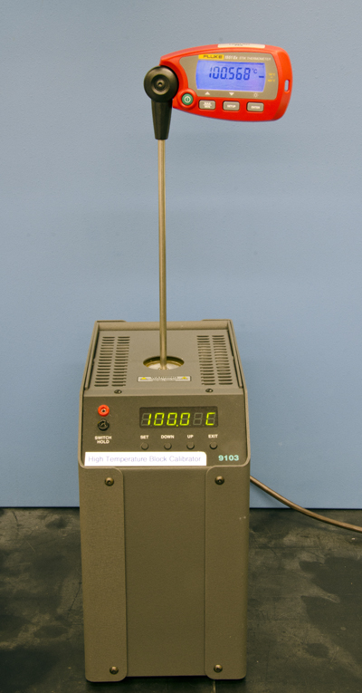 Image of a dry well block calibrator