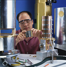 NIST physicist Sae Woo Nam