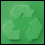 Photo: A recycle logo.