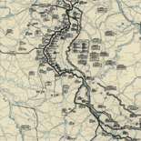 [January 18, 1945], HQ Twelfth Army Group situation map.
