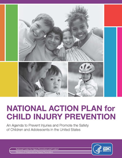 Cover of the National Action Plan for Child Injury Prevention publication