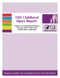 CDC Childhood Injury Report cover