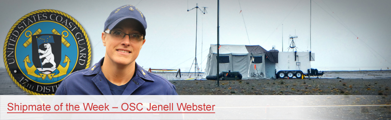 Shipmate of the Week � OSC Jenell Webster