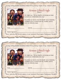 Eagle Books Parent Pledge Card — Week 5