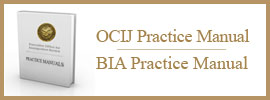 EOIR Practice Manuals