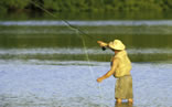 Man fishing