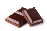 A few squares of dark chocolate