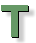 Drop cap graphic of the letter T