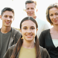 Group of Teens.