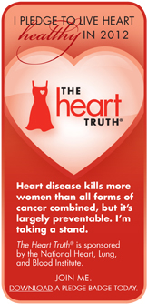 I pledge to live heart-healthy in 2012