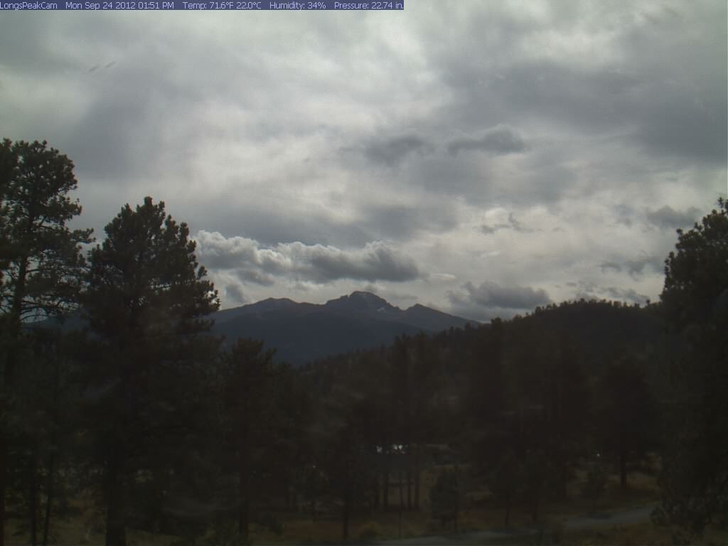 Longs Peak Webcam