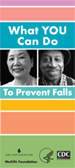 Prevent Falls brochure cover image