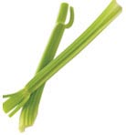 2 large stalks of celery