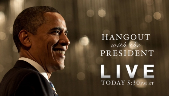 Watch the Google Hangout with President Obama