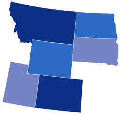 Region VIII - Serving Colorado, Montana, North Dakota, South Dakota, Utah, and Wyoming