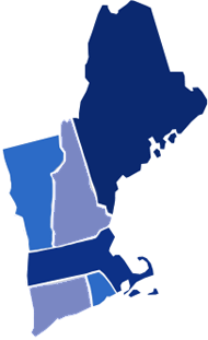 Region I - Serving Connecticut, Maine, Massachusetts, New Hampshire, Rhode Island and Vermont
