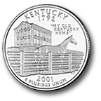 Kentucky Quarter Reverse