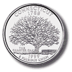 Connecticut Quarter Reverse