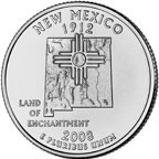 New Mexico Quarter Reverse