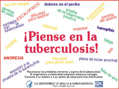 Peinse en la tuberculosis poster