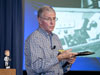 Retired test pilot and astronaut Joe Engle recounted the X-15's contributions to space flight during his colloquium presentation at NASA Dryden.