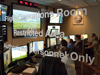 The flight operations section of NASA's Global Hawk Operations Center is staffed for flight.