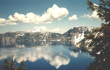 Crater Lake photo by Connie Hoong USGS
