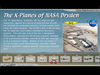 Screen shot of the interactive overview of experimental aircraft flown at Dryden Flight Research Center.